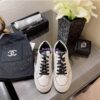 Replica Chanel Trainers Calfskin Sneakers G35934 Bi-Colour Pink 2