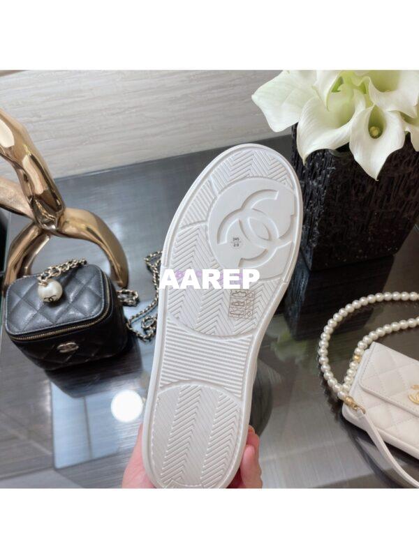 Replica Chanel Trainers Calfskin Sneakers G35934 Bi-Colour Pink 8
