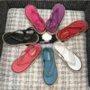 Replica Chanel Lambskin Coral Sandals G36921