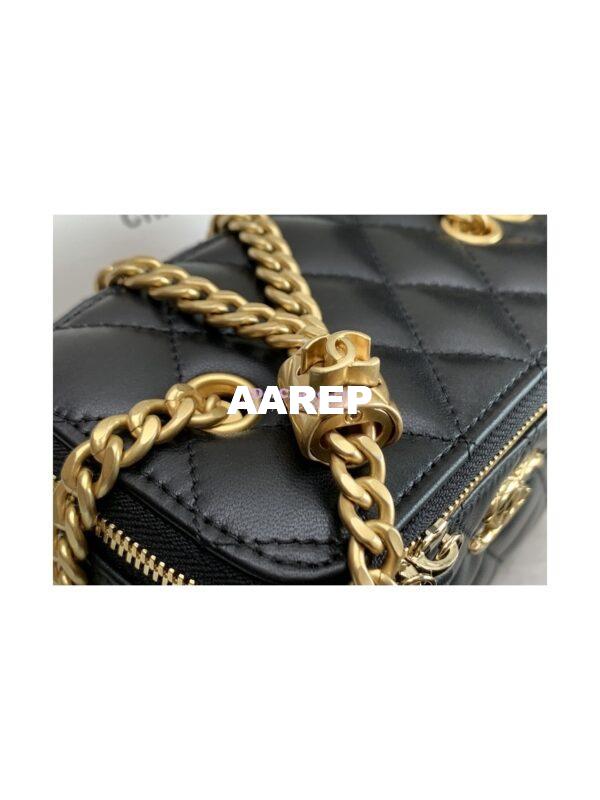 Replica Chanel 22K Vanity Bag Lambskin AP3044 Black 4