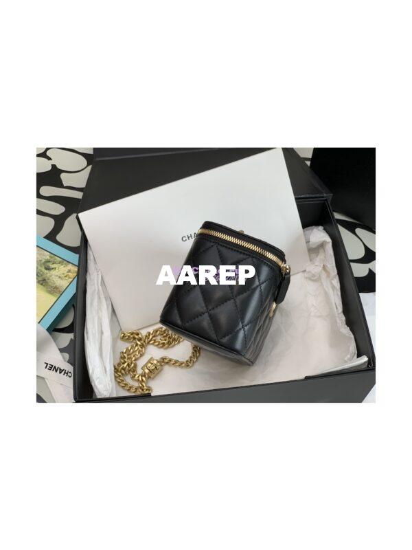 Replica Chanel 22K Vanity Bag Lambskin AP3044 Black 5