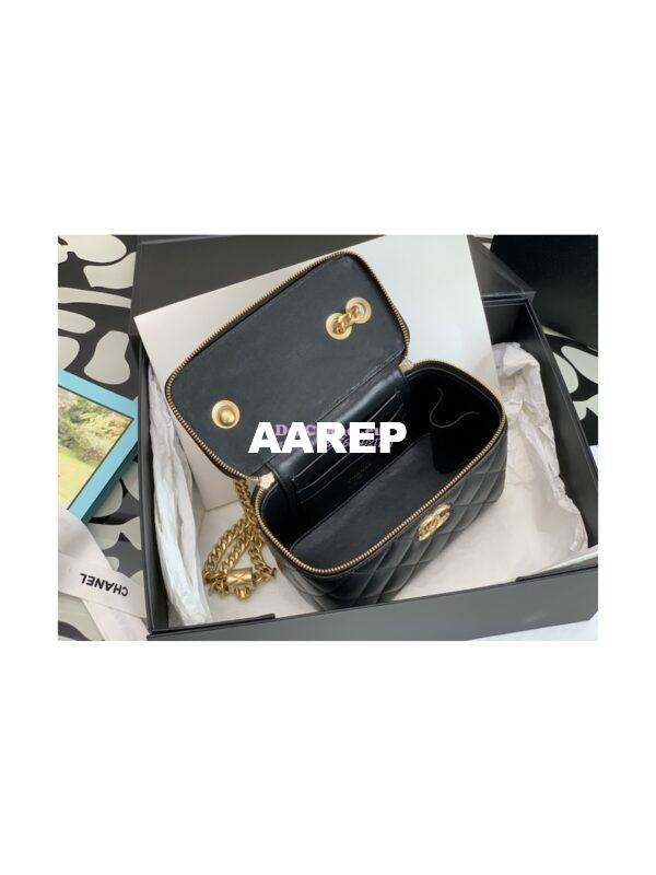 Replica Chanel 22K Vanity Bag Lambskin AP3044 Black 7