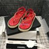 Replica Chanel Lambskin White Sandals G36921 2