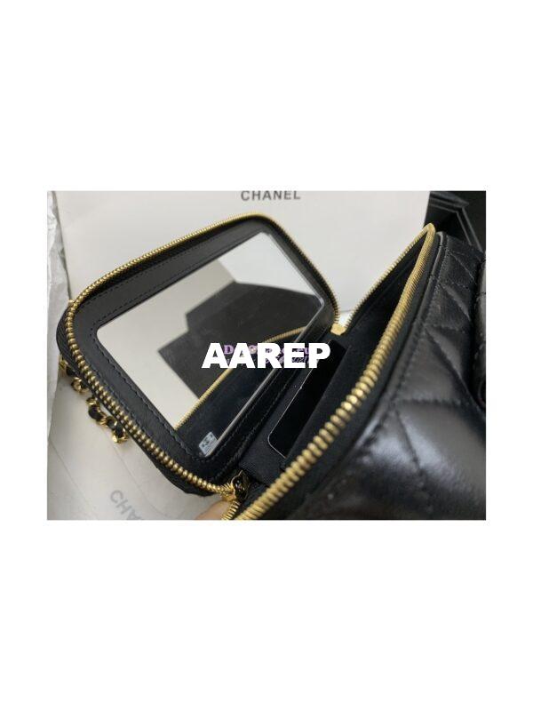 Replica Chanel Lambskin Vanity With Chain AP3017 Black 5