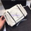 Replica Saint Laurent YSL Medium Nolita Bag In Vintage Leather White 2