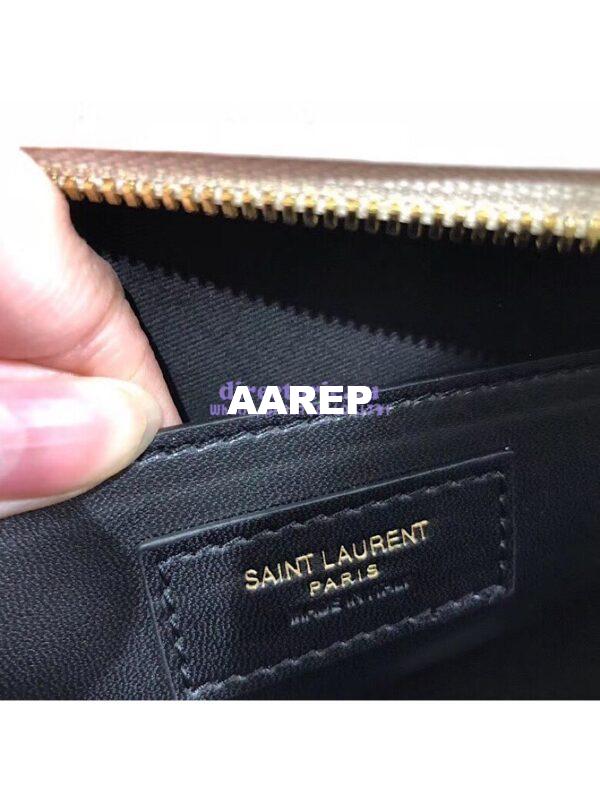 Replica Saint Laurent YSL Uptown Small Tote In Shiny Smooth Leather 561203 Blanc 8
