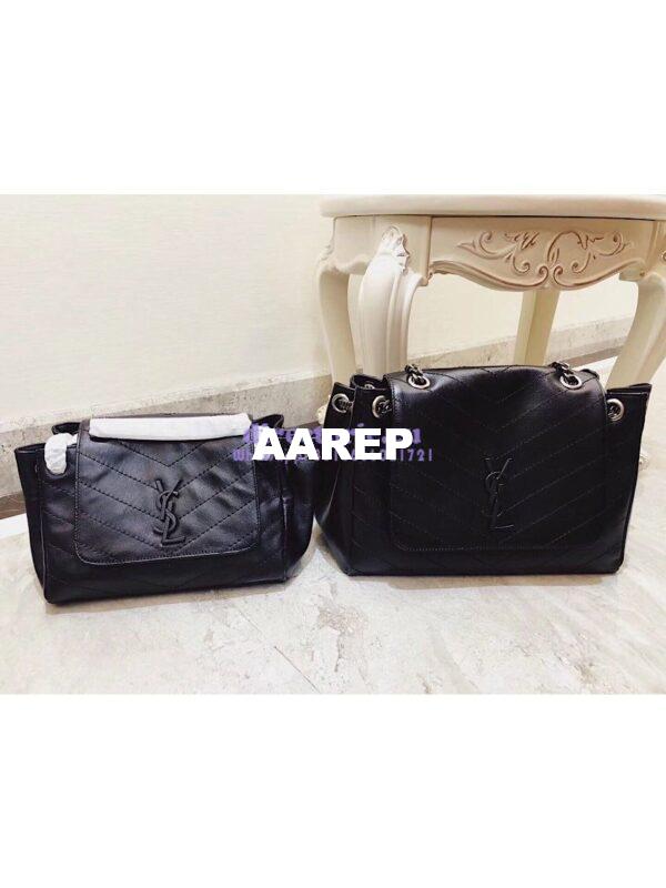 Replica Saint Laurent YSL Small Nolita Bag In Vintage Leather 3