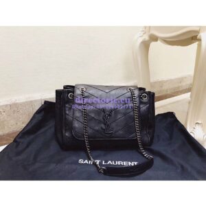 Replica Saint Laurent YSL Small Nolita Bag In Vintage Leather 2