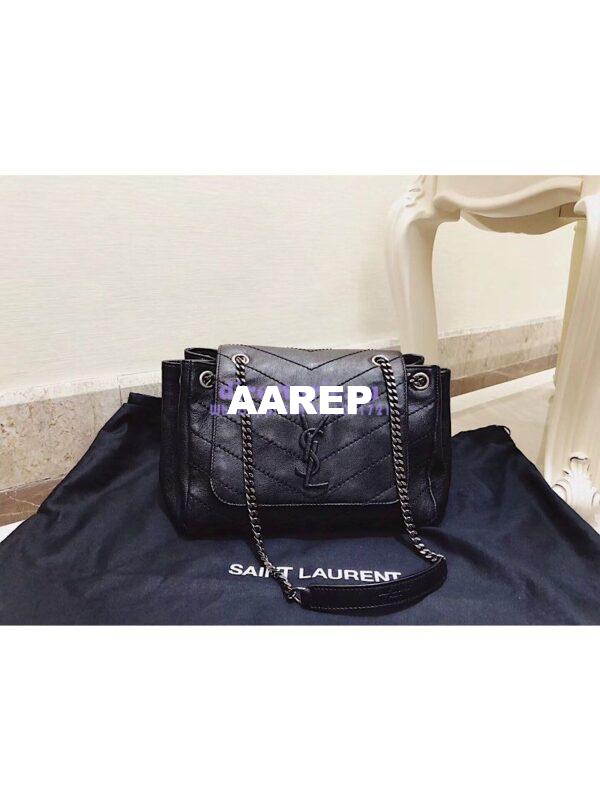 Replica Saint Laurent YSL Small Nolita Bag In Vintage Leather 4