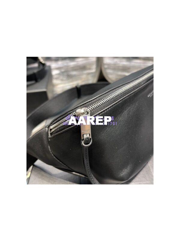 Replica YSL Saint Laurent Classic Belt Bag In Soft Black Leather 7