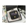 Replica Chanel 19 Small Flap Bag AS1160 Glossy Calfskin Black Silver
