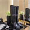 Replica Chanel Ankle Boots Calfskin G36763 Limited Black 2