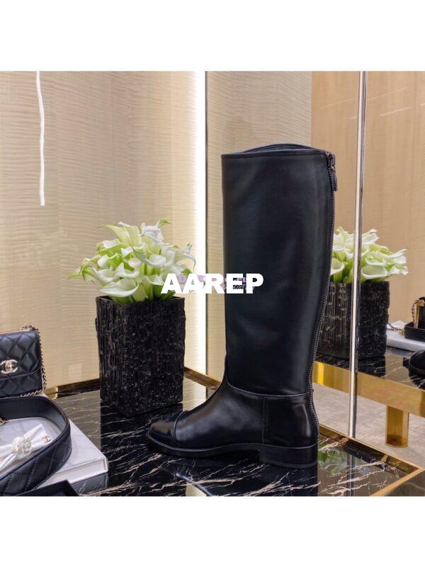 Replica Chanel Calfskin Long Boots G35099 5