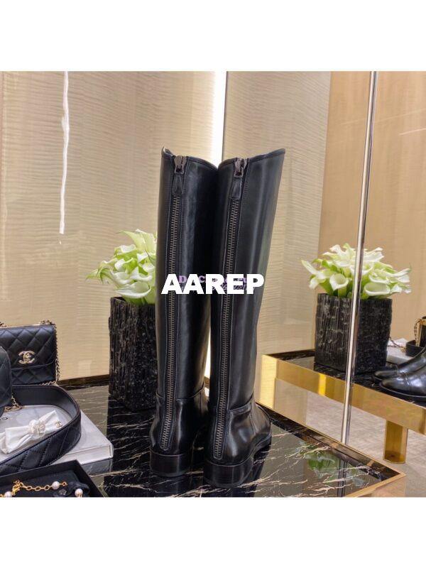 Replica Chanel Calfskin Long Boots G35099 8