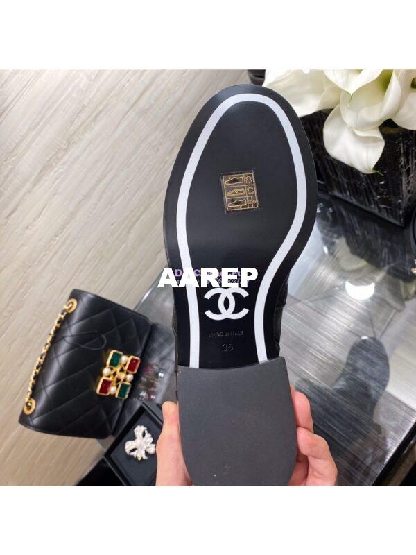 Replica Chanel Ankle Boots Calfskin G36763 Limited Black 9