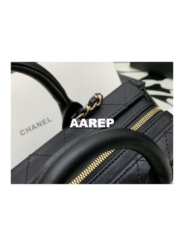 Replica Chanel Vanity Case in Calfskin AS3345 Black (Limited Edition) 6