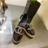 Replica Chanel Espadrilles G35602 with Rhinestones in Patent Lambskin White 2