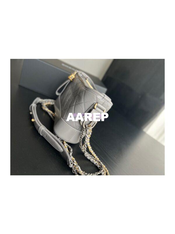 Replica Chanel Gabrielle Hobo Bag Dark Grey A91810 5