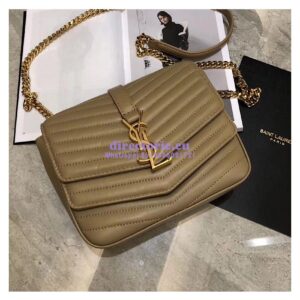 Replica YSL Saint Laurent Sulpice Small In Matelassé Leather Beige 2