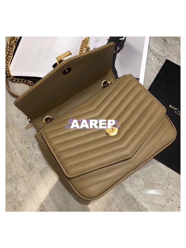 Replica YSL Saint Laurent Sulpice Small In Matelassé Leather Beige 12