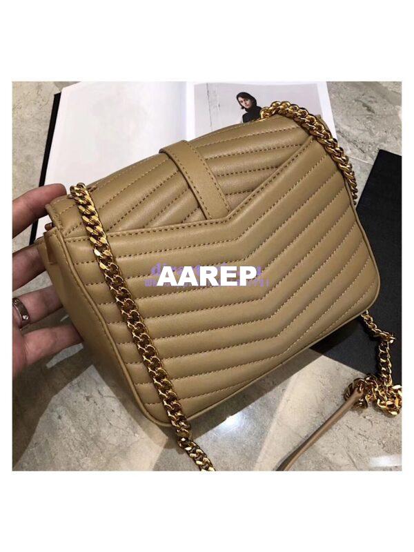 Replica YSL Saint Laurent Sulpice Small In Matelassé Leather Beige 13