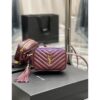Replica YSL Saint Laurent Lou Belt Bag In Quilted Leather Black 2