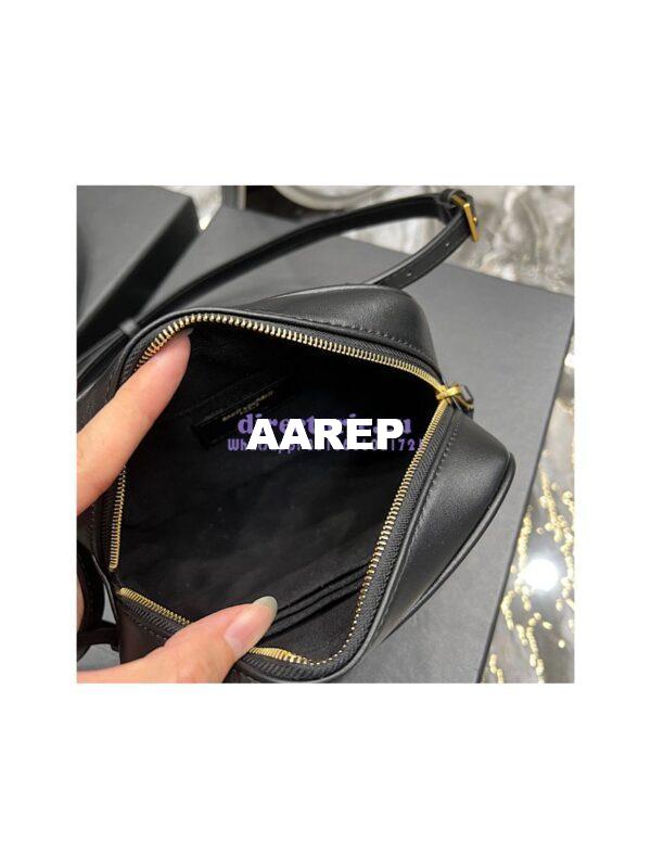 Replica YSL Saint Laurent Lou Belt Bag In Quilted Leather Black 11