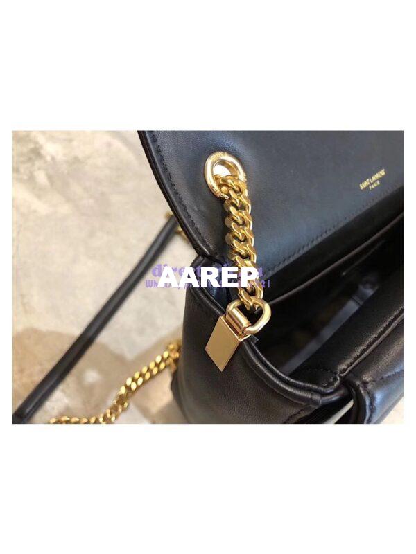 Replica YSL Saint Laurent Sulpice Medium In Matelassé Leather Black 11