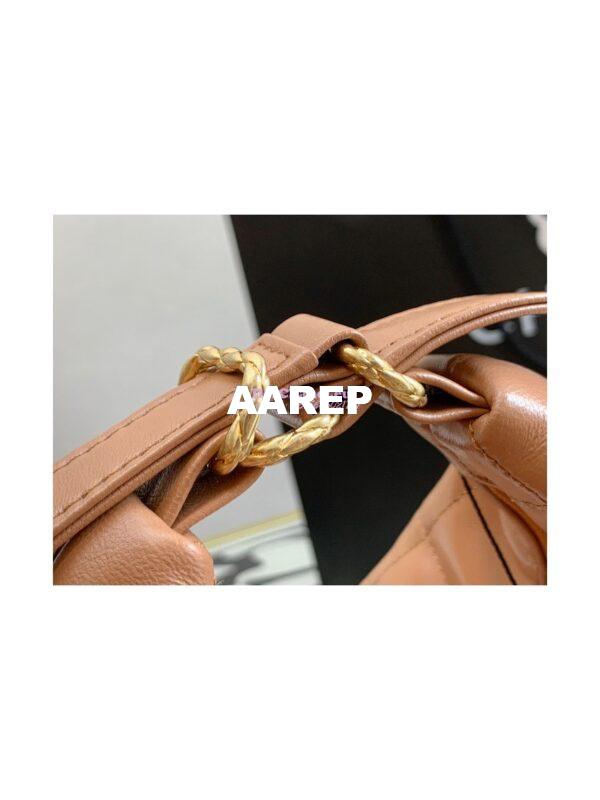 Replica Chanel Hobo Bag in Lambskin AS3487 Caramel 6