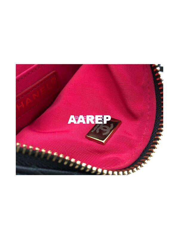 Replica Chanel Hobo Bag in Lambskin AS3487 Black 9