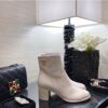 Replica Chanel Ankle Boots Calfskin G36307 Black