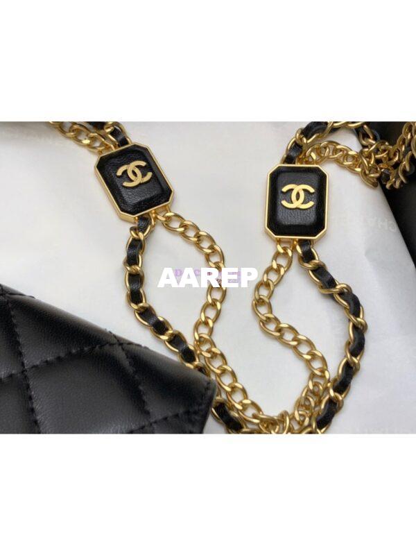 Replica Chanel Clutch With Chain AP2929 in Lambskin Black (Limited Edition) 5