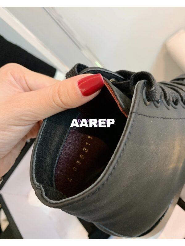 Replica Chanel Calfskin Ankle Boots G38311 Black 9