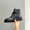 Replica Chanel Lace-Ups Lambskin & Calfskin G36424 Beige 2