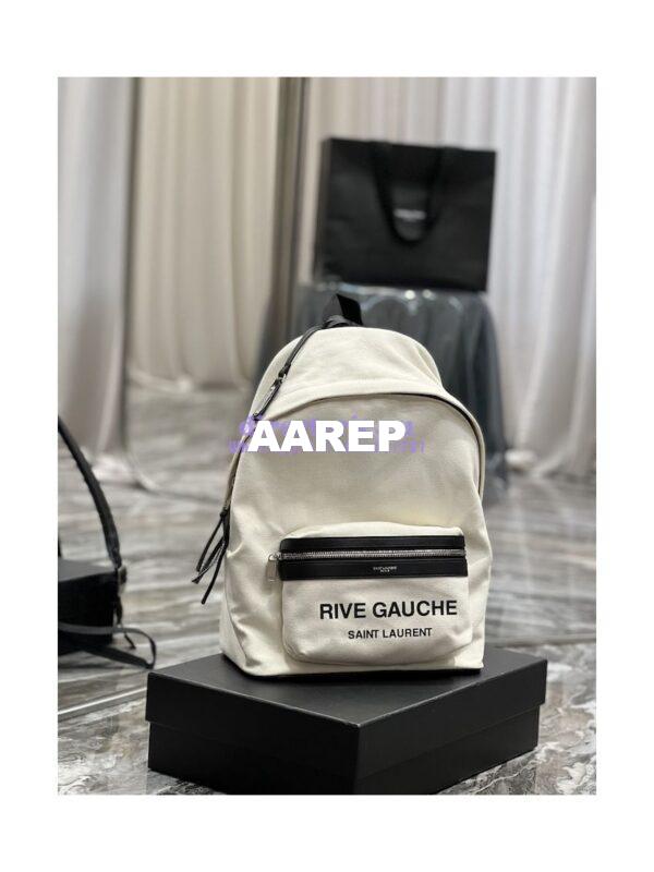 Replica YSL Saint Laurent City Mini Rive Gauche Backpack 4