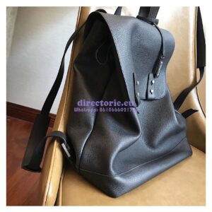Replica YSL Saint Laurent Sac De Jour Backpack in Black Grained Leather 480585 2