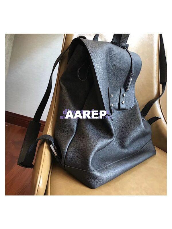 Replica YSL Saint Laurent Sac De Jour Backpack in Black Grained Leather 480585 4