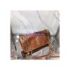 Replica YSL Classic Medium Kate Monogram Saint Laurent Tassel Satchel In Grey Crocodile Embossed Shiny Leather 354119 in gold hardware