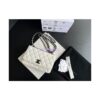 Replica Chanel 22SS SLG Trendy CC Wallet On Chain WOC in Lambskin with Black Hardware A80982 Black 2