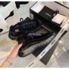 Replica Chanel Velvet Calfskin & Calfskin Sneakers G36299 Ivory