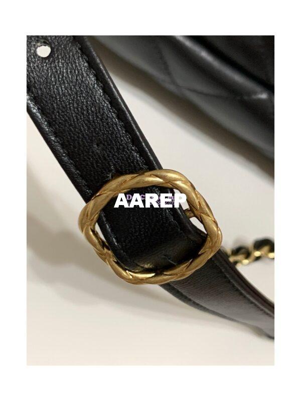 Replica Chanel Maxi Hobo Bag in Lambskin AS3488 Black 8