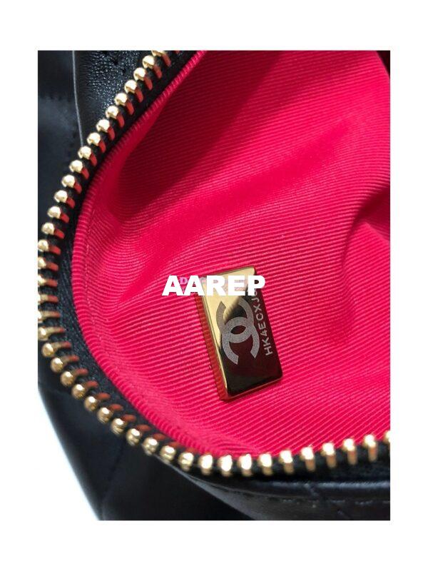 Replica Chanel Maxi Hobo Bag in Lambskin AS3488 Black 11