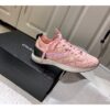 Replica Chanel Sneakers Mixed Fibres G35549 Orange 2
