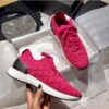 Replica Chanel Sneakers Mixed Fibres G35549 Purple 2