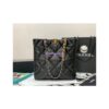 Replica Chanel 19 Shopping Bag Lambskin AS3519 Black