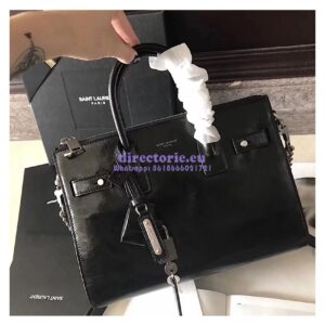 Replica YSL Saint Laurent Baby Sac De Jour Souple Duffle Bag In Moroder Leather