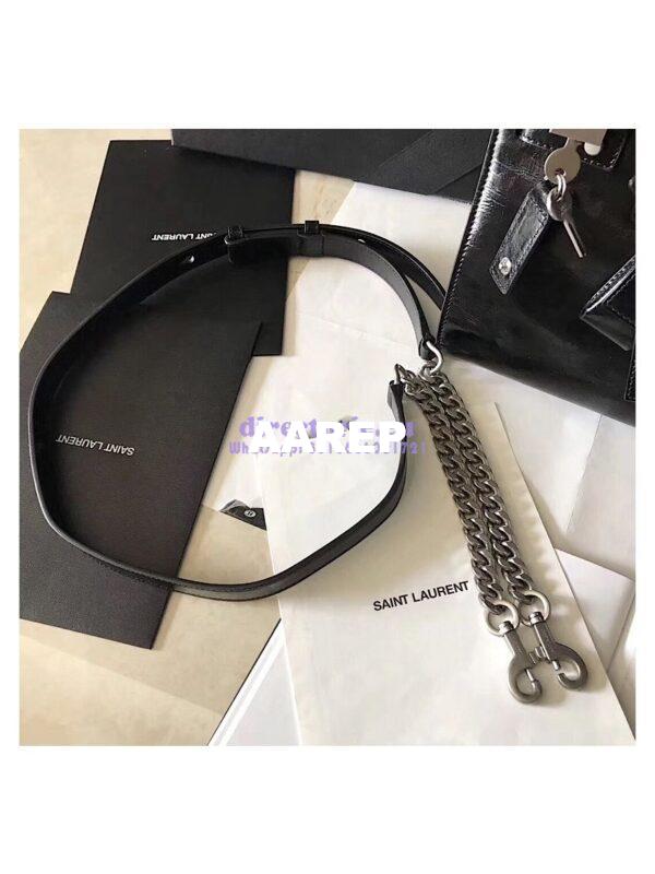 Replica YSL Saint Laurent Baby Sac De Jour Souple Duffle Bag In Moroder Leather 6