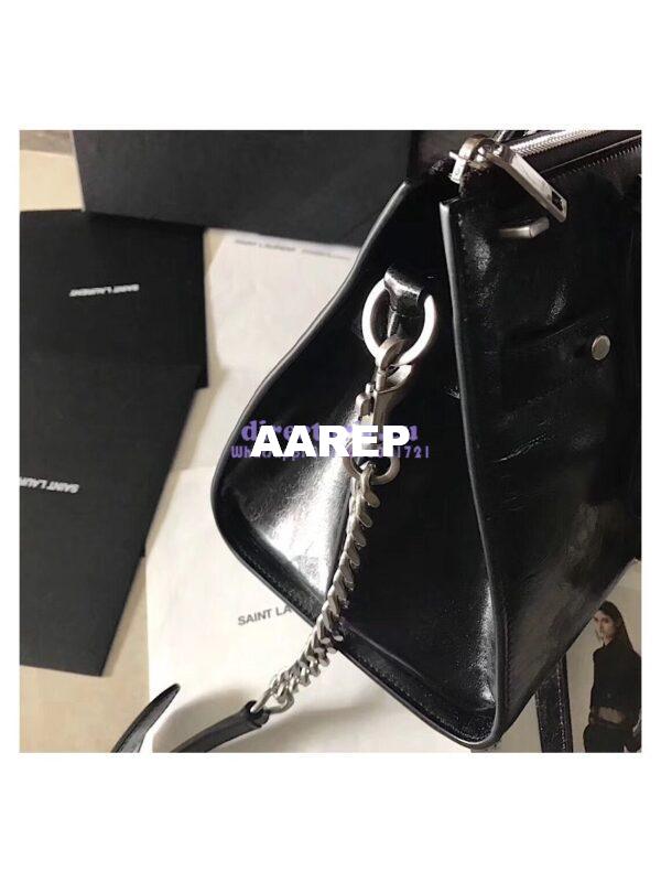 Replica YSL Saint Laurent Baby Sac De Jour Souple Duffle Bag In Moroder Leather 9