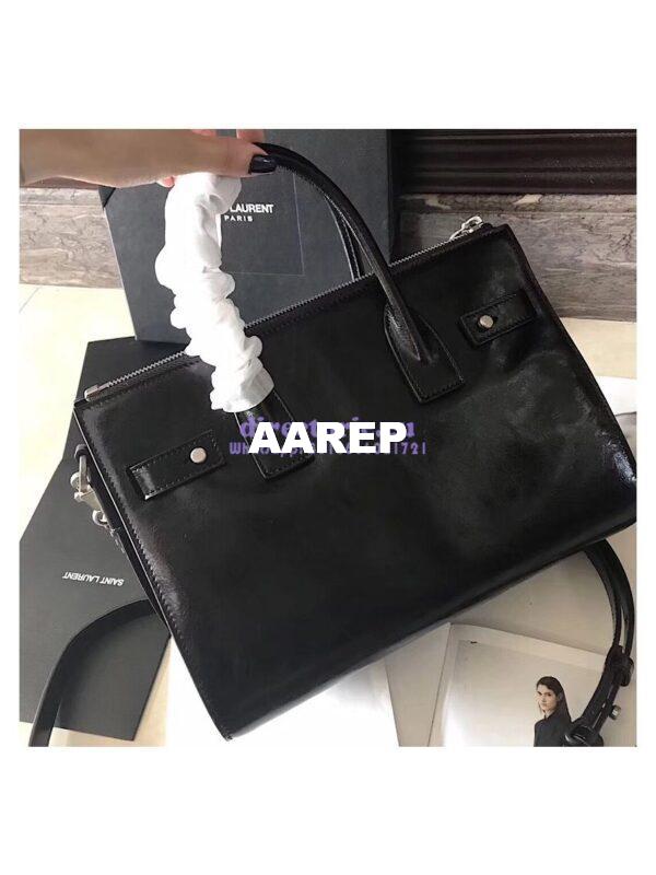 Replica YSL Saint Laurent Baby Sac De Jour Souple Duffle Bag In Moroder Leather 11