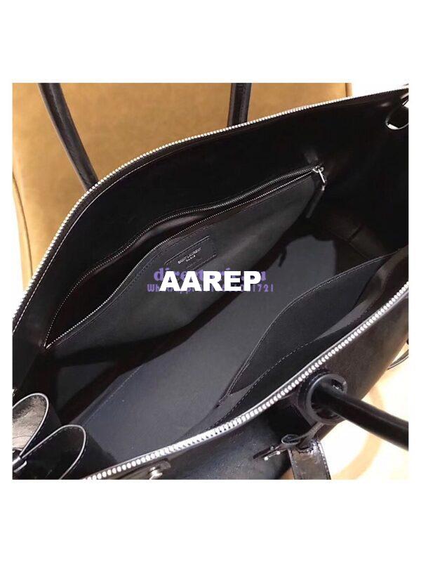 Replica YSL Saint Laurent Sac De Jour Souple 36 Duffle Bag In Black Moroder Leather 5